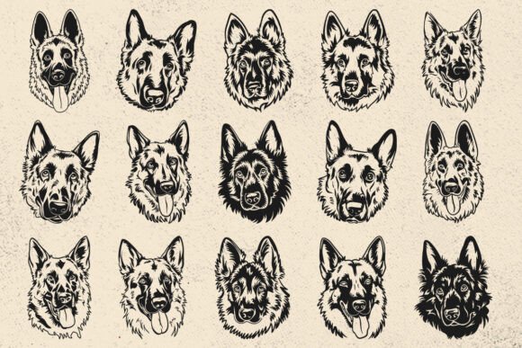 German Shepherd Svg Dog Design Review