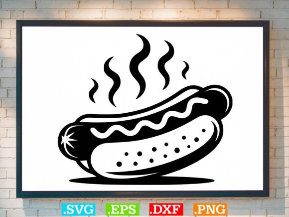 Hot Dog Svg for Real Projects