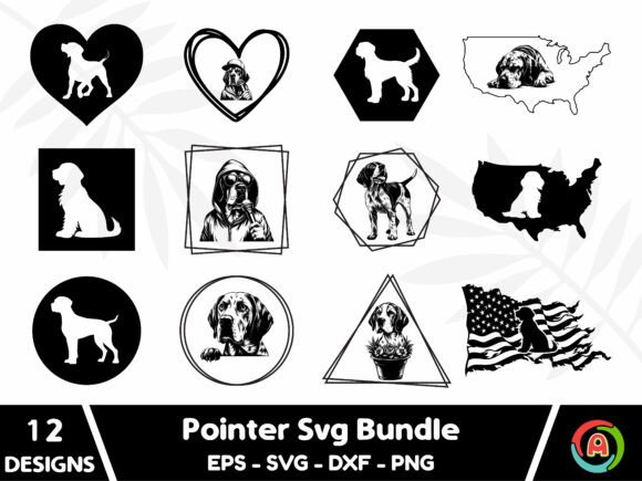 Pointer Dog Svg Bundle
